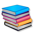 A pile of books
