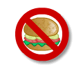 No food allowed