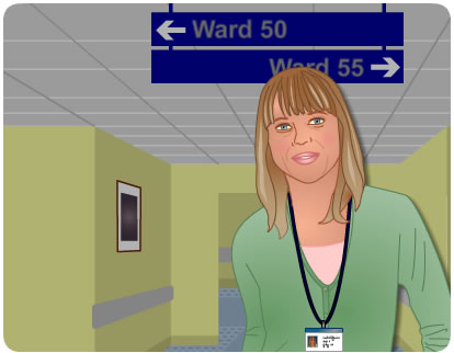 Hospital social worker