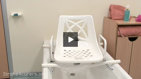 Bathing and Showering tips video Stroke4Carers